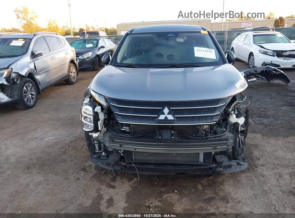 JA4J4UA87NZ037726 2022 MITSUBISHI OUTLANDER Серебряный Вид задней части салона
