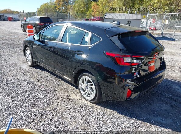 JF1GUABC2S8242430 2025 SUBARU IMPREZA Черный Задняя левая четверть