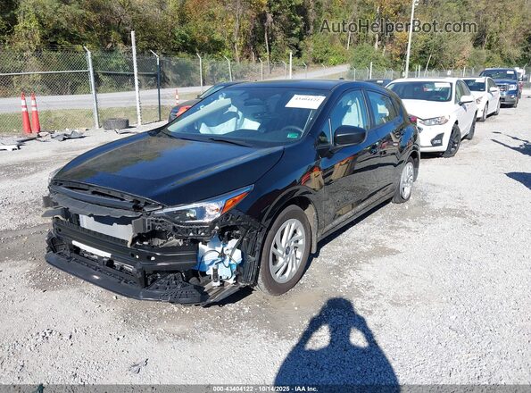 JF1GUABC2S8242430 2025 SUBARU IMPREZA Черный Передняя левая четверть