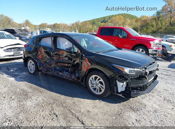 JF1GUABC2S8242430 2025 SUBARU IMPREZA Черный Передняя правая четверть