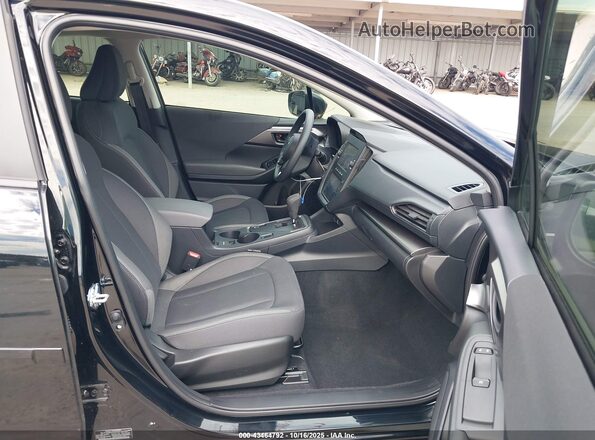 JF1GUABC4S8202480 2025 SUBARU IMPREZA Black Front interior view