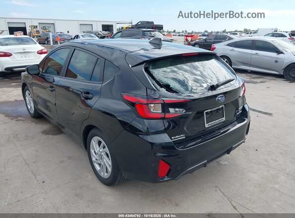 JF1GUABC4S8202480 2025 SUBARU IMPREZA Black Rear left