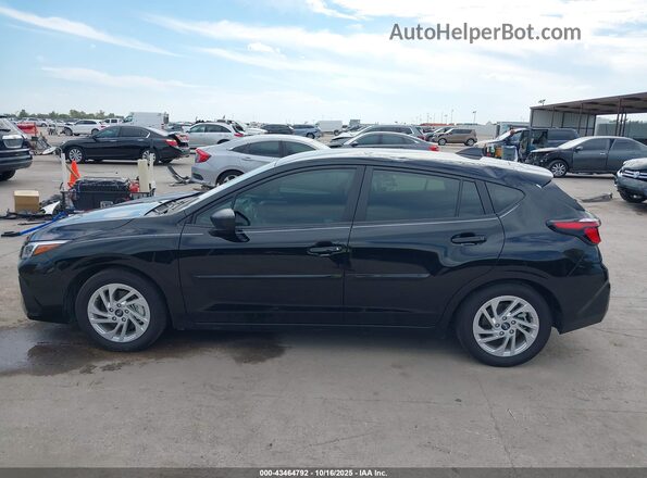 JF1GUABC4S8202480 2025 SUBARU IMPREZA Black 360 interior view
