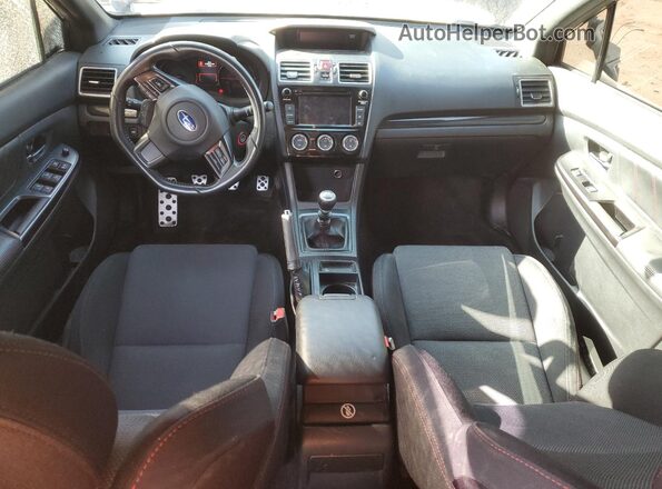 JF1VA1A68M9815159 2021 SUBARU WRX Черный Вид панели приборов