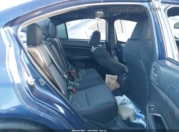 JF1VA1C6XM9820196 2021 SUBARU WRX Blue Widok naklejki z numerem VIN