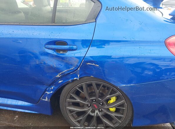 JF1VA2T65J9807504 2018 SUBARU WRX STI Синий Вид спереди