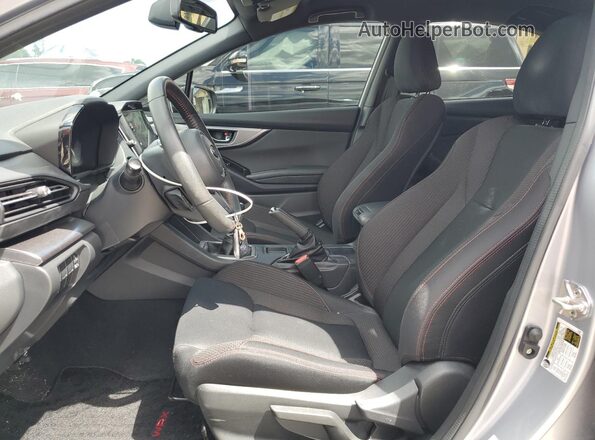 JF1VBAF6XN9019780 2022 SUBARU WRX Silver Widok wnętrza z przodu