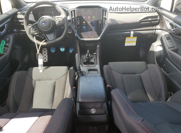 JF1VBAH68S9801357 2025 SUBARU WRX Gray Widok deski rozdzielczej