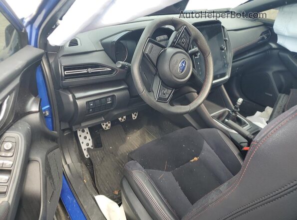 JF1VBAL65N9026687 2022 SUBARU WRX Blue Widok deski rozdzielczej