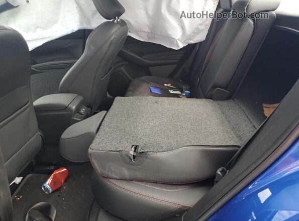 JF1VBAL65N9026687 2022 SUBARU WRX Blue Widok tylnych siedzeń