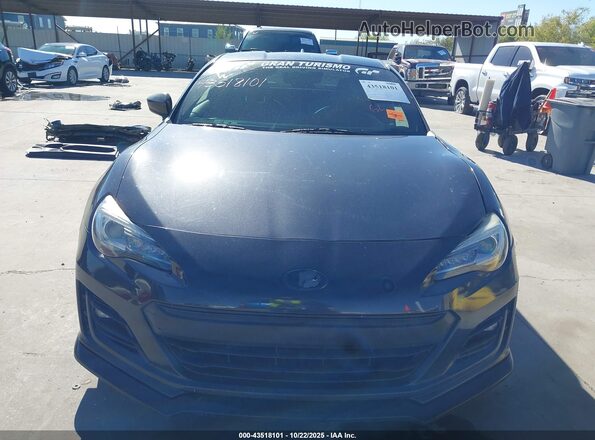 JF1ZCAC12H9605658 2017 SUBARU BRZ Серый Вид задней части салона