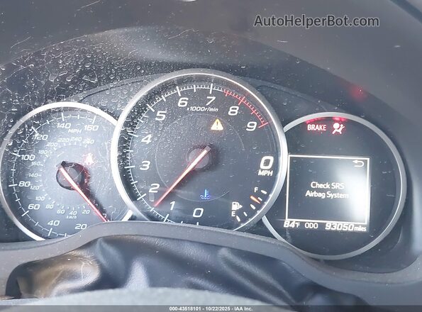 JF1ZCAC12H9605658 2017 SUBARU BRZ Серый Вид задних сидений