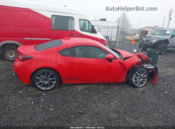 JF1ZDBB13P9706095 2023 SUBARU BRZ Red Vista interior trasera
