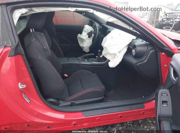JF1ZDBB13P9706095 2023 SUBARU BRZ Red Vista interior delantera