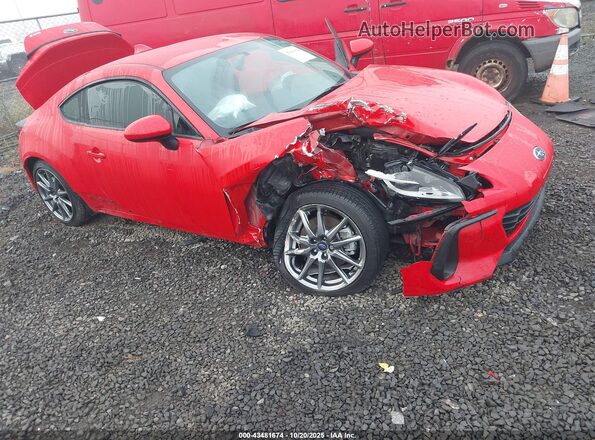 JF1ZDBB13P9706095 2023 SUBARU BRZ Red Vista frontal