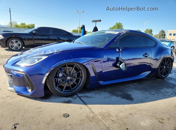 JF1ZDBF1XP8700276 2023 SUBARU BRZ Синий Передняя левая четверть