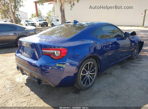 JF1ZNAA14H8706641 2017 TOYOTA 86 Синий Задняя правая четверть