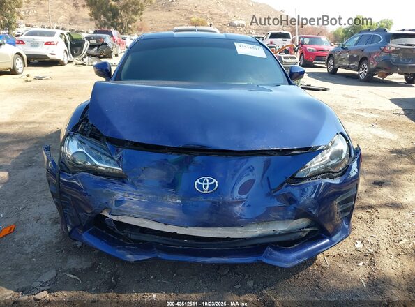 JF1ZNAA14H8706641 2017 TOYOTA 86 Синий Вид щитка приборов