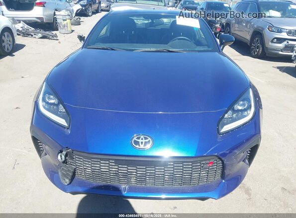 JF1ZNBE18P9766432 2023 TOYOTA GR86 Blue Widok wnętrza z tyłu