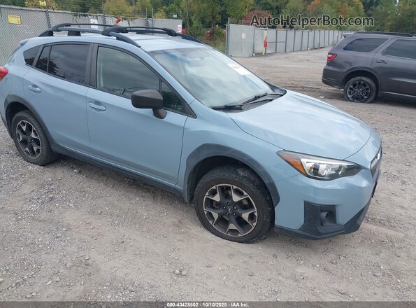JF2GTAAC7KG217660 2019 SUBARU CROSSTREK Light Blue Передняя правая четверть