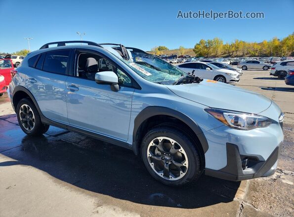 JF2GTAEC1MH364726 2021 SUBARU CROSSTREK Blue წინა მარჯვენა