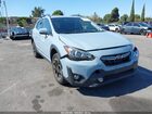 2021 Subaru Crosstrek Premium Light Blue vin: JF2GTAPC4M8212579