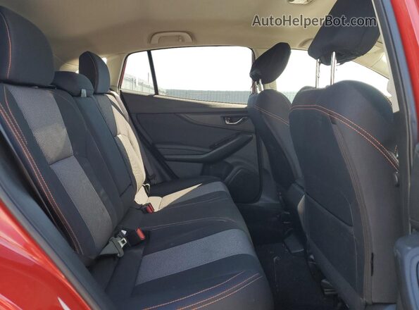 JF2GTAPC6L8268568 2020 SUBARU CROSSTREK Красный Вид задней части салона