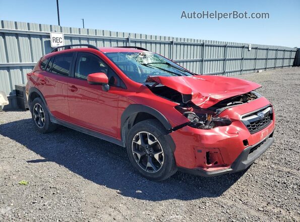 JF2GTAPC6L8268568 2020 SUBARU CROSSTREK Красный Передняя правая четверть