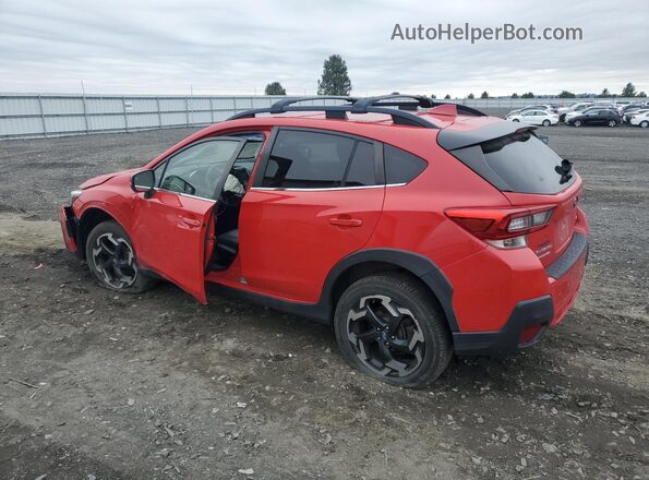 JF2GTHNC2MH308819 2021 SUBARU CROSSTREK Red Հետևի ձախ