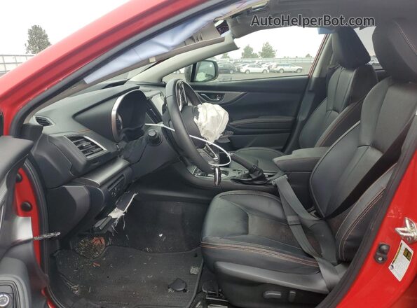 JF2GTHNC2MH308819 2021 SUBARU CROSSTREK Red Սալոնի դիմացի տեսք