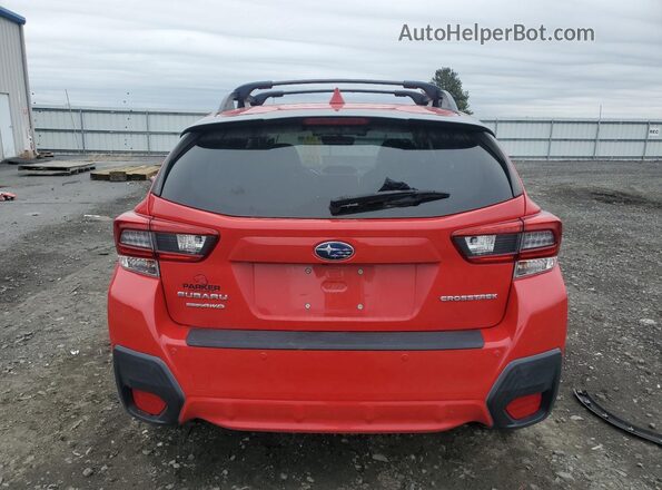 JF2GTHNC2MH308819 2021 SUBARU CROSSTREK Red Հետևի տեսք