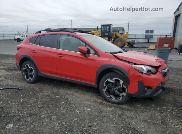 JF2GTHNC2MH308819 2021 SUBARU CROSSTREK Red Առջևի աջ
