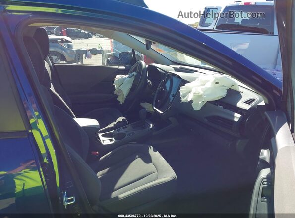 JF2GUHDC3SH257911 2025 SUBARU CROSSTREK Синий Вид салона спереди