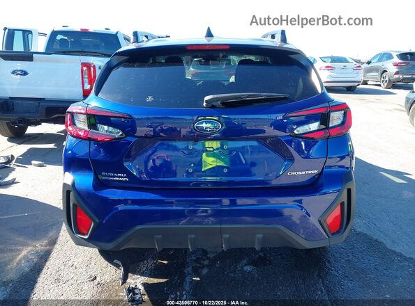 JF2GUHDC3SH257911 2025 SUBARU CROSSTREK Синий 