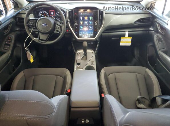 JF2GUHDC7S8232901 2025 SUBARU CROSSTREK Синий Вид панели приборов