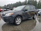 2016 Subaru Forester 2.5i Premium Black vin: JF2SJADC0GH551221