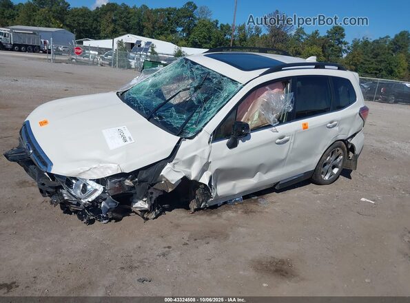 JF2SJAWC4JH494025 2018 SUBARU FORESTER 2.5I TO White Przód lewy