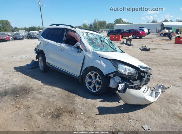 JF2SJAWC4JH494025 2018 SUBARU FORESTER 2.5I TO White Przód prawy