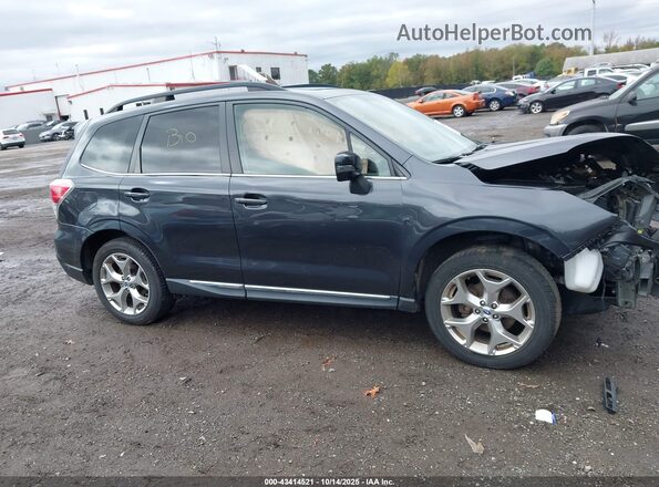 JF2SJAWC6HH591026 2017 SUBARU FORESTER Синий Вид щитка приборов