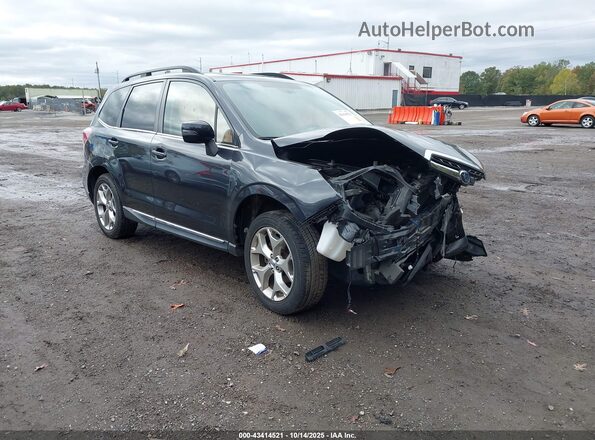 JF2SJAWC6HH591026 2017 SUBARU FORESTER Синий Передняя правая четверть