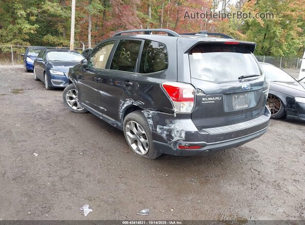 JF2SJAWC6HH591026 2017 SUBARU FORESTER Синий Задняя левая четверть