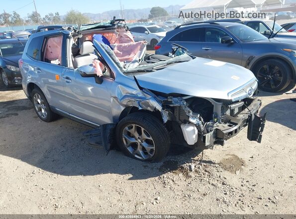 JF2SJAXCXGH551173 2016 SUBARU FORESTER Серебряный Передняя правая четверть