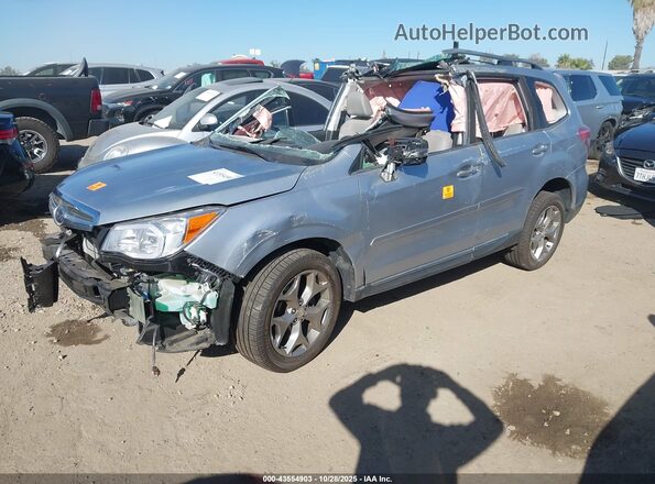 JF2SJAXCXGH551173 2016 SUBARU FORESTER Серебряный Передняя левая четверть