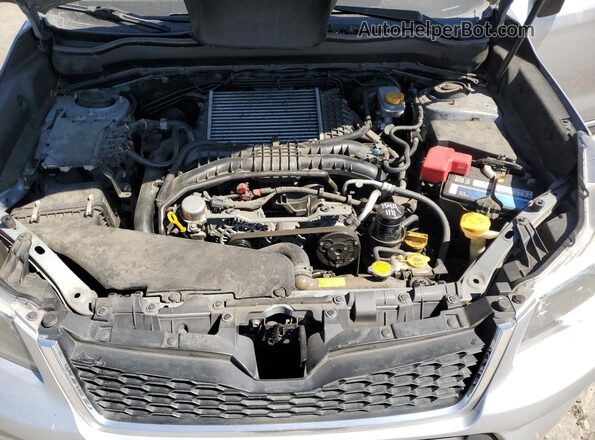 JF2SJGVC2GH473252 2016 SUBARU FORESTER2. Silver ძრავის განყოფილების ხედი