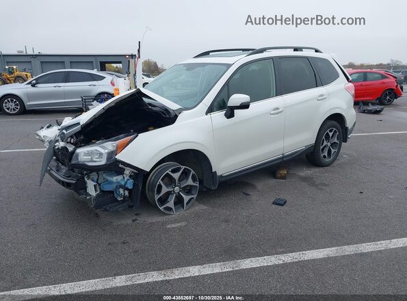 JF2SJGXC2GH540932 2016 SUBARU FORESTER2. Белый Передняя левая четверть