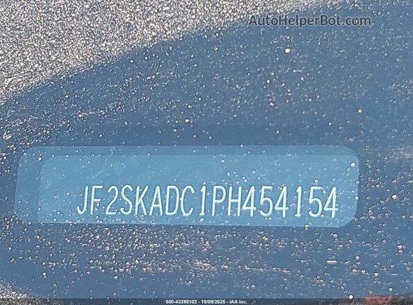 JF2SKADC1PH454154 2023 SUBARU FORESTER Коричневый 
