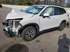 2021 Subaru Forester Premium White vin: JF2SKAFC3MH456920