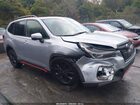 2020 Subaru Forester Sport Silver vin: JF2SKAMC5LH598414