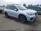 2021 Subaru Forester Sport Silver vin: JF2SKARC1MH534476