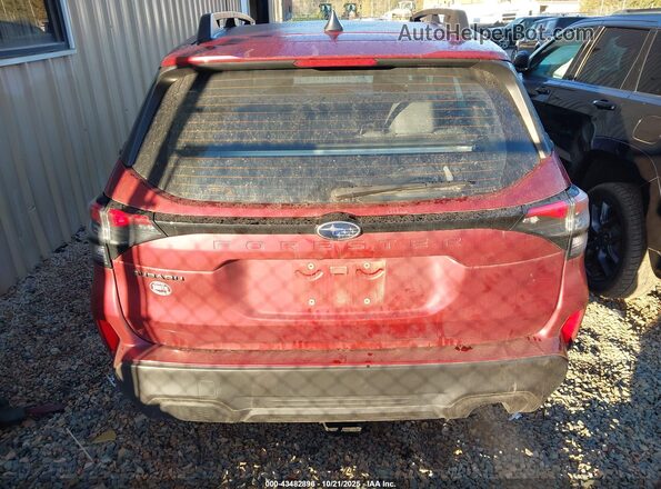 JF2SLDAC5SH405809 2025 SUBARU FORESTER Red 
